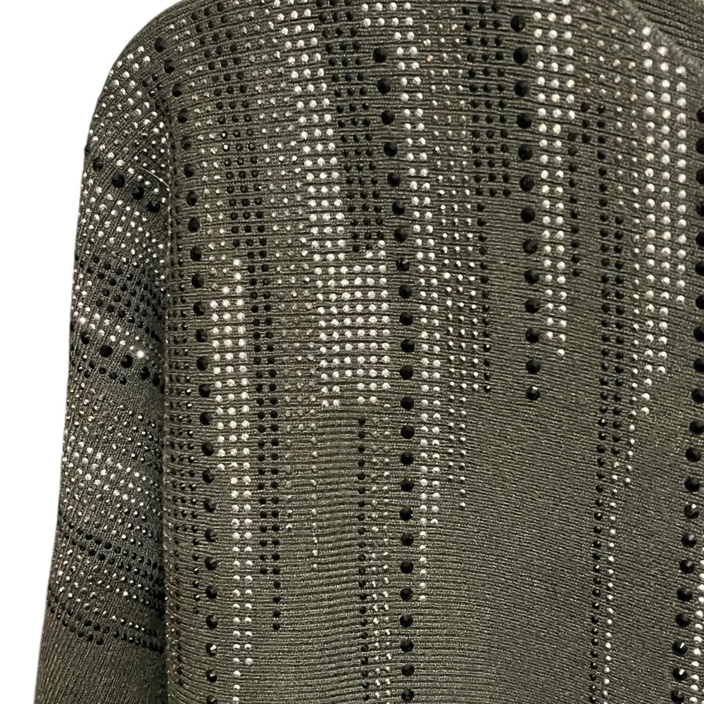 Green Rhinestone Sweater - Picture 6 of 9